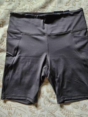 Hyba Size XL Athletic Shorts Grey Size XL